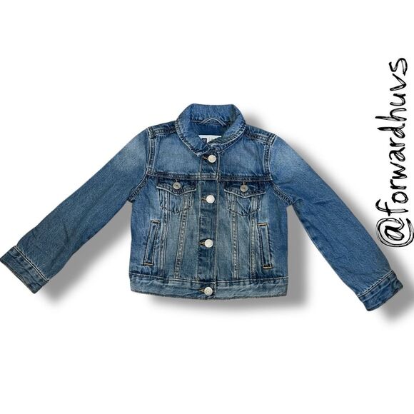 Gap Kids Disney Trucker Jacket – Mickey Mouse Embroidery - Size XS (4–5T) - Picture 4 of 10